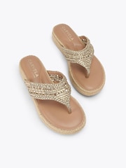ゴールド - Carvela Portofino Sandals - 画像 2 / 4