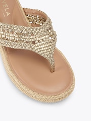 ゴールド - Carvela Portofino Sandals - 画像 3 / 4