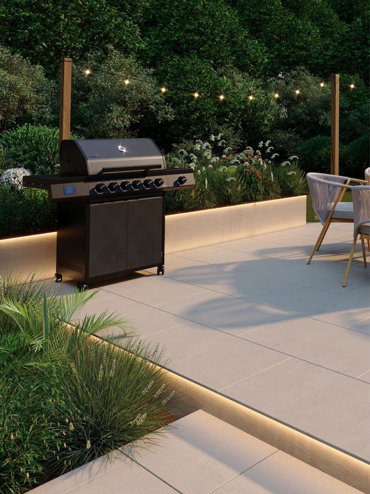 Ottimo Black Premium 6 Burner Gas BBQ - Image 1 of 6