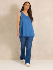 Evans Blue Jersey Vests 2 Pack - Image 3 of 6