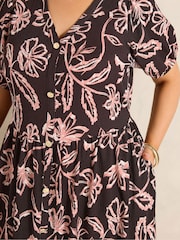 Evans Short Button Through Dress - Imagen 4 de 5