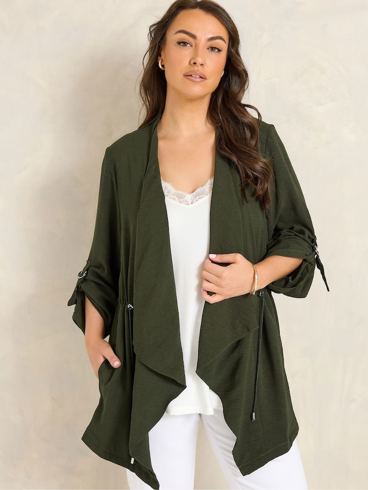 Evans Green Airflow Waterfall Jacket - Image 1 of 5