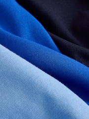 Azul - Pacote de camisetas de manga comprida com gola redonda 3 - Imagem 9 de 9