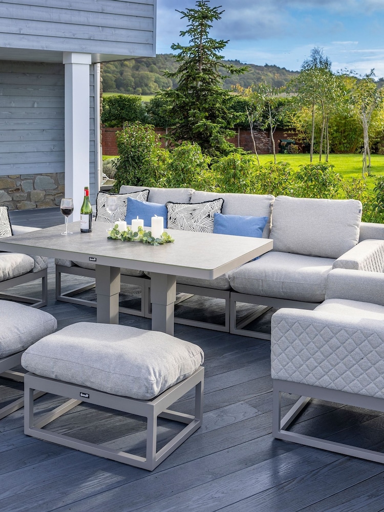 Hartman Moon Grey Maya 3 Seat Casual Garden Lounge Set - Image 6 of 6