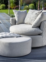 Hartman Moon Grey Maya Snuggle Garden Chair - Image 1 of 4