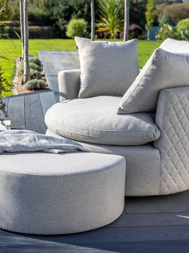 Hartman Moon Grey Maya Snuggle Garden Chair - Image 2 of 4