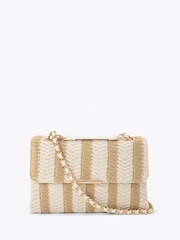 Carvela Cream Large Rosa Chain Shoulder Bag - Image 1 of 4