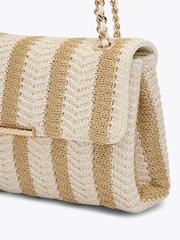 Carvela Cream Large Rosa Chain Shoulder Bag - Image 4 of 4