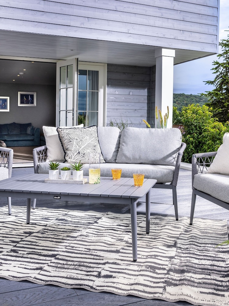 Hartman Set of 2 Oyster Grey Tierra Garden Lounge Set - Image 1 of 5