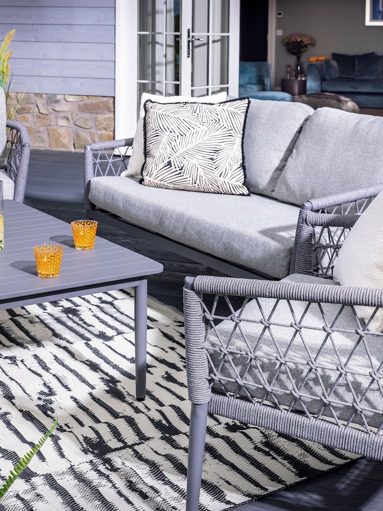 Hartman Set of 2 Oyster Grey Tierra Garden Lounge Set - Image 2 of 5