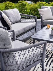 Hartman Set of 2 Oyster Grey Tierra Garden Lounge Set - Image 3 of 5