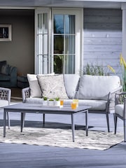 Hartman Set of 2 Oyster Grey Tierra Garden Lounge Set - Image 4 of 5