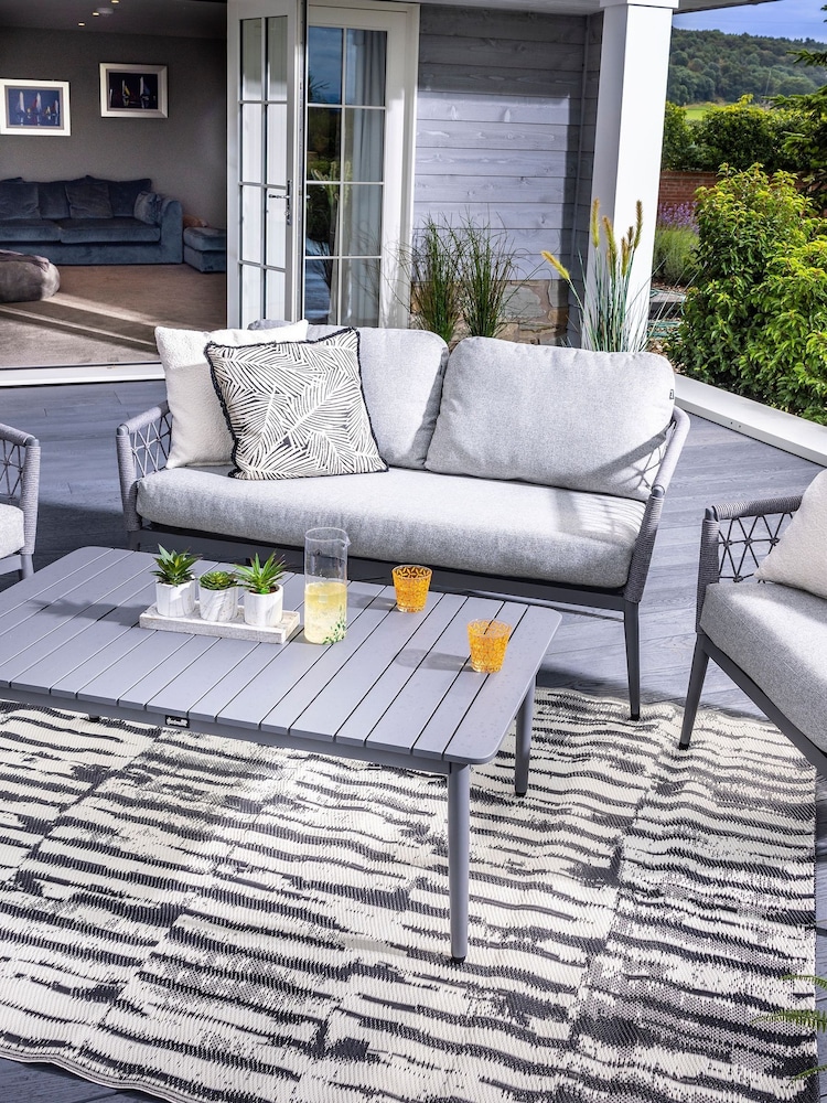 Hartman Set of 2 Oyster Grey Tierra Garden Lounge Set - Image 5 of 5