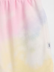 Gap Tie-Dye Vintage Soft French Terry Relaxed Dolphin Shorts (4-13yrs) - Image 2 of 2