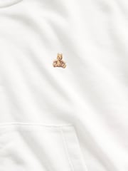 Gap White VintageSoft Terry Wedge Zip Hoodie (4-13yrs) - Image 5 of 5