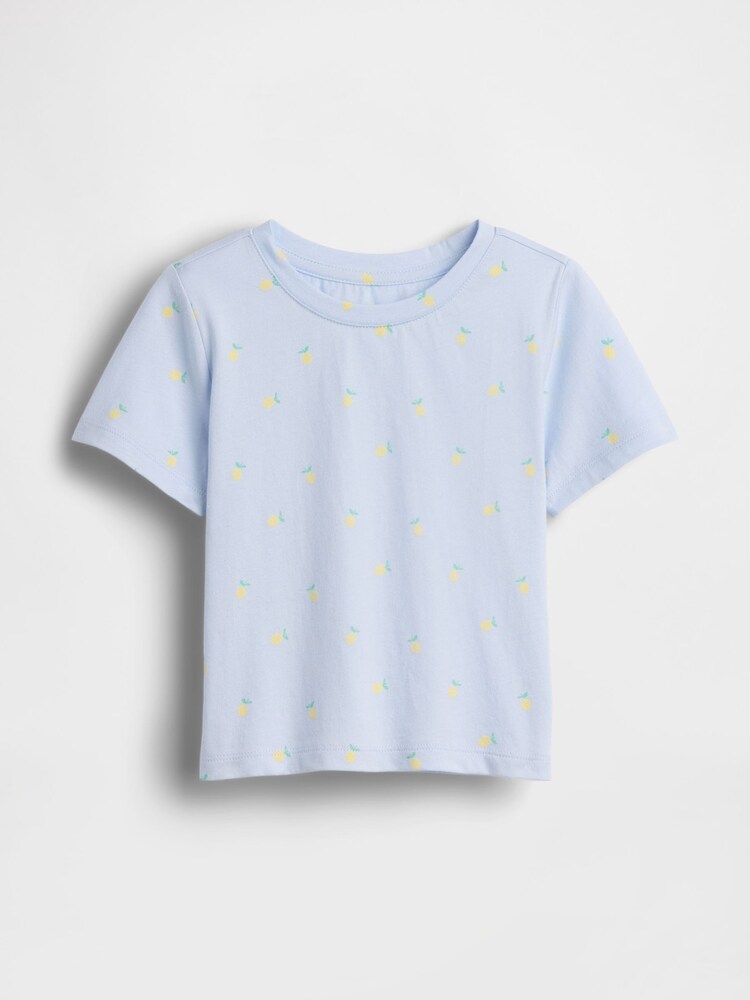 Gap Blue Lemon Mix and Match Print Short Sleeve T-Shirt (6mths-5yrs) - Image 1 of 2
