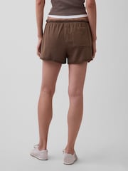 Gap Brown 3.5 inch VintageSoft Terry Relaxed Sweat Shorts - Image 2 of 5