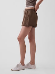 Gap Brown 3.5 inch VintageSoft Terry Relaxed Sweat Shorts - Image 3 of 5
