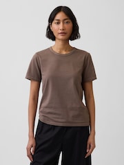 Gap Brown Vintage Soft Short Sleeve T-Shirt - Image 1 of 4