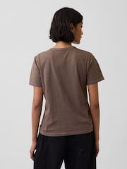 Gap Brown Vintage Soft Short Sleeve T-Shirt - Image 2 of 4