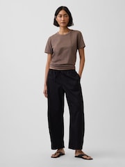 Gap Brown Vintage Soft Short Sleeve T-Shirt - Image 3 of 4