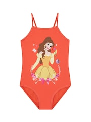 Character Orange Disney Beauty And The Beast Belle Swimsuit - Image 1 of 8