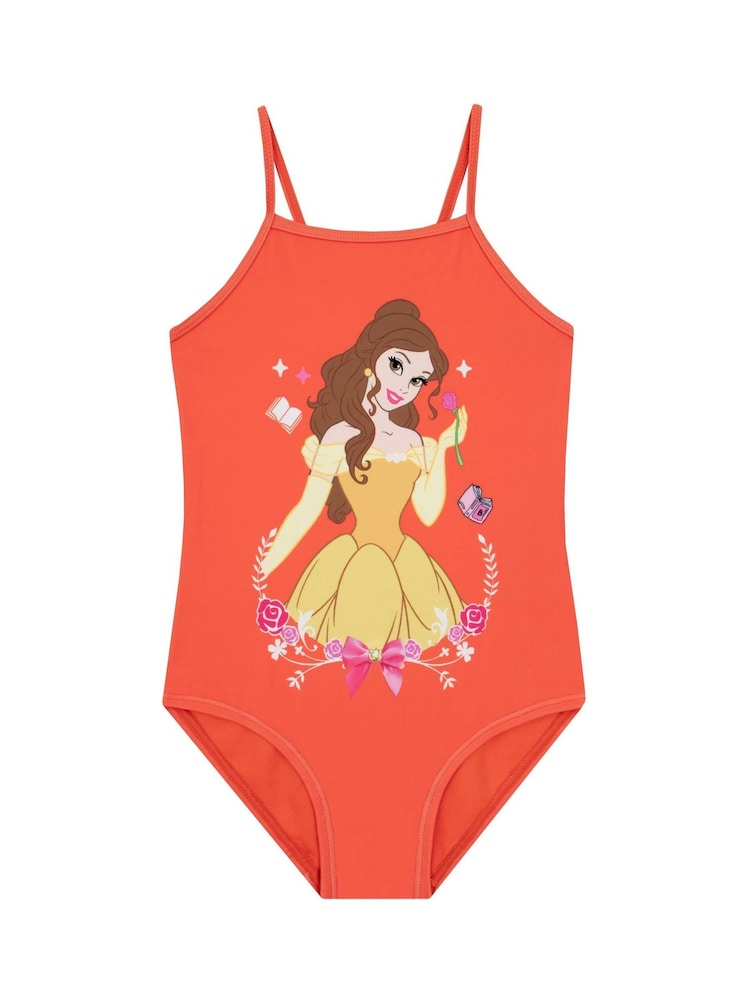 Character Orange Disney Beauty And The Beast Belle Swimsuit - Image 1 of 8