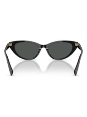 Ralph By Ralph Lauren Black Cat Eye Sunglasses - Image 2 of 5