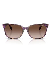 Ralph By Ralph Lauren Purple 0Ra5348U Square Sunglasses - Image 1 of 5