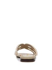 Sam Edelman Cream Bay Tide Regular Fit Slides - Image 4 of 8