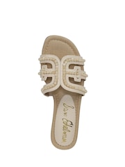Sam Edelman Cream Bay Tide Regular Fit Slides - Image 5 of 8