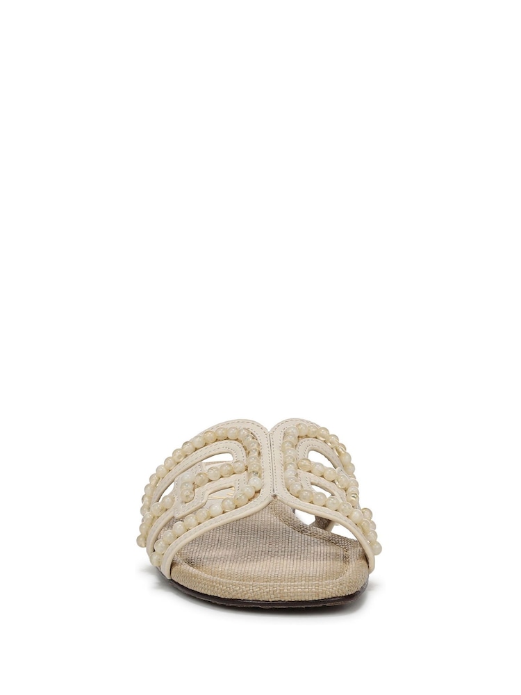 Sam Edelman Cream Bay Tide Regular Fit Slides - Image 8 of 8