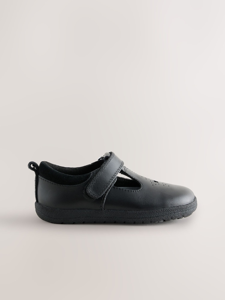 Couro preto - Barefoot T-Bar School Shoes - Imagem 2 de 7 Couro preto - Barefoot T-Bar School Shoes - Imagem 2 de 7