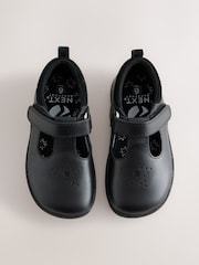 Couro preto - Barefoot T-Bar School Shoes - Imagem 3 de 7
