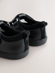 Couro preto - Barefoot T-Bar School Shoes - Imagem 6 de 7