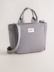 self. Grey Nylon Lunch Bag - Image 1 of 6