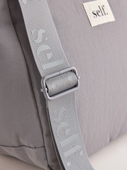 self. Grey Nylon Lunch Bag - Image 3 of 6