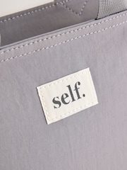 self. Grey Nylon Lunch Bag - Image 4 of 6