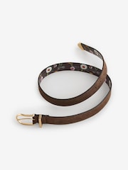 B by Ted Baker Suede Smart Buckle Belt - Image 3 of 3