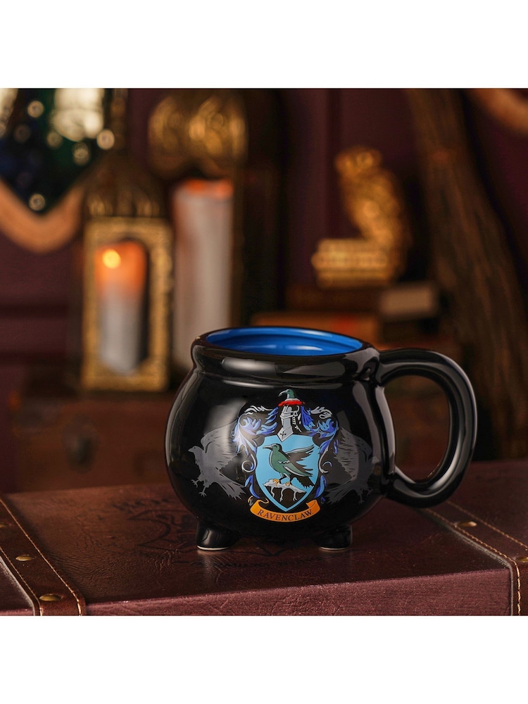 Harry Potter Black Back To Hogwarts Cauldron Mug - Ravenclaw - Image 1 of 5