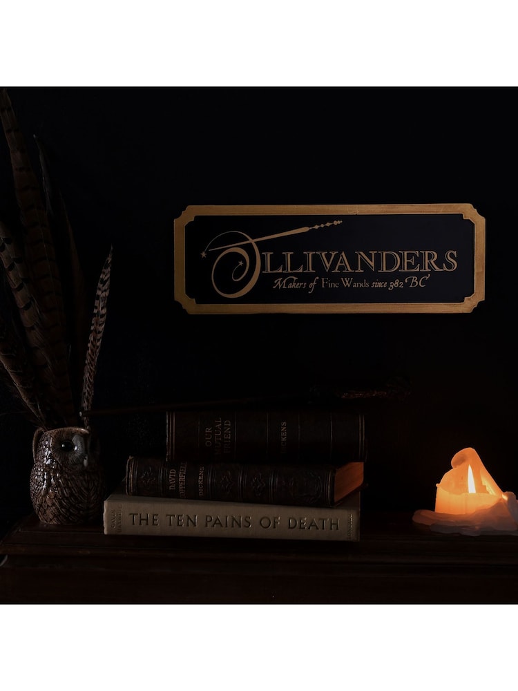Harry Potter Black Shop Sign Ollivanders - Image 3 of 3