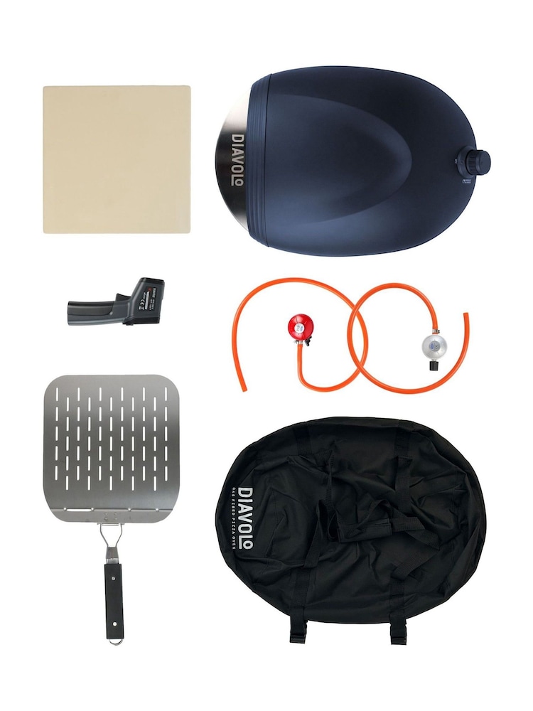 DeliVita Navy DiaVolo Pizza Oven Bundle - Image 6 of 6
