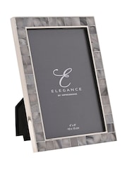 Widdop Grey Grey Mother of Pearl Photo Frame - Image 1 of 7