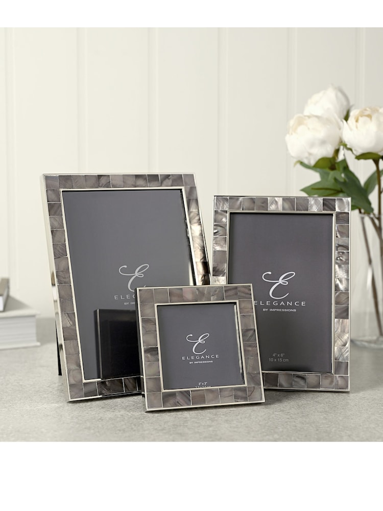 Widdop Grey Grey Mother of Pearl Photo Frame - Image 7 of 7 Widdop Grey Grey Mother of Pearl Photo Frame - Image 7 of 7