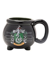 Harry Potter Black Back To Hogwarts Cauldron Mug - Slytherin - Image 2 of 5