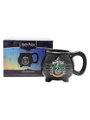 Harry Potter Black Back To Hogwarts Cauldron Mug - Slytherin - Image 4 of 5