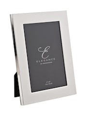 Widdop Silver Shiny Plated Photo Frame - Image 1 of 3