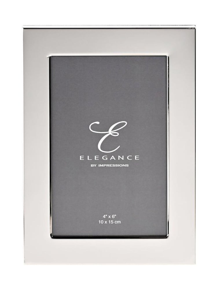 Widdop Silver Shiny Plated Photo Frame - Image 2 of 3