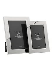 Widdop Silver Shiny Plated Photo Frame - Image 3 of 3