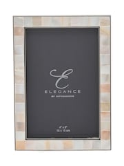 Widdop White Metal & Mother of Pearl Frame - Image 3 of 7